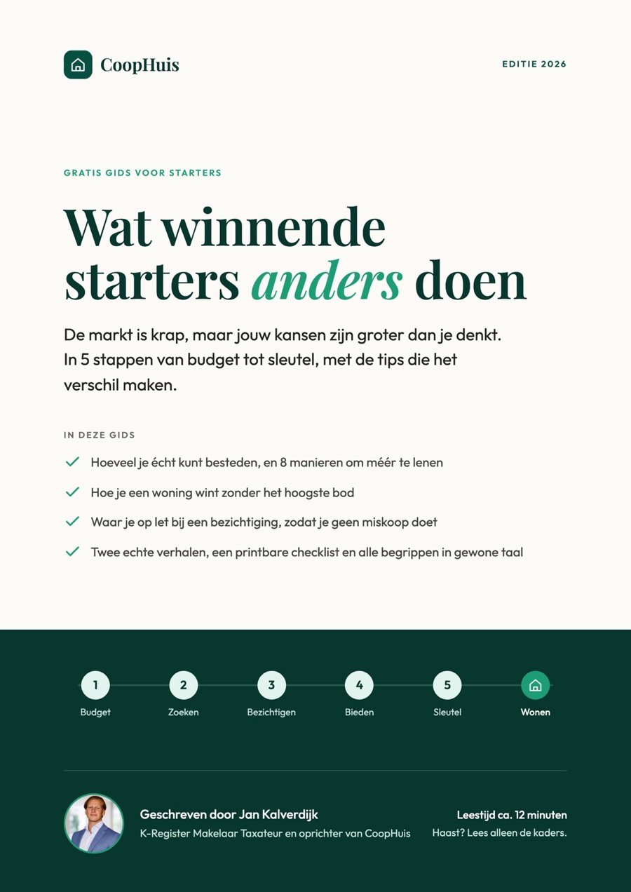 Voorkant van de aankoopgids: Wat winnende starters anders doen